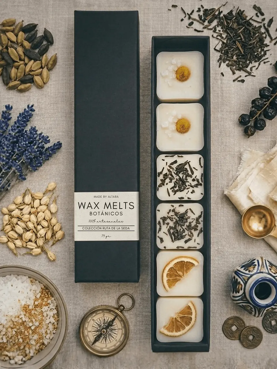 Pack Wax Melts - Colección Ruta de la Seda 1