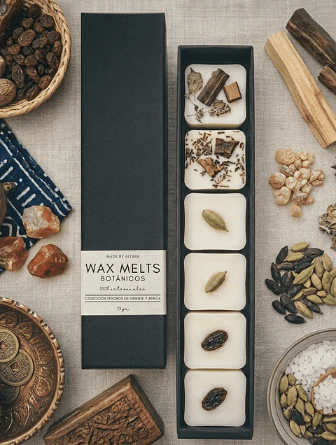 Pack Wax Melts - Colección Tesoros de Oriente y África