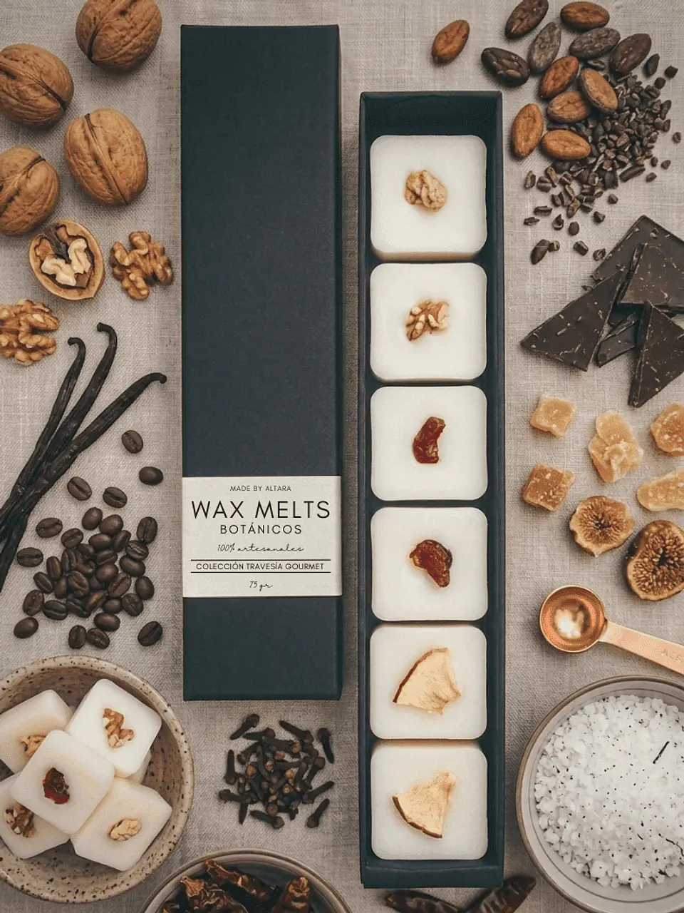 Pack Wax Melts - Colección Travesía Gourmet 1