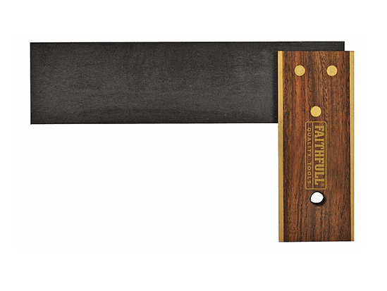 Esquadro de carpinteiro em madeira nobre 2