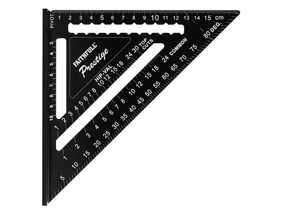 Esquadro Rafter em Alumínio 180 mm – Faithfull (Prestige Quick Roofing Square) 2