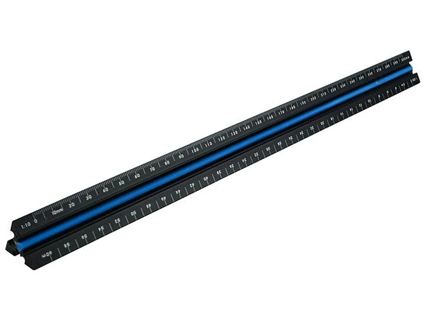 Régua de Escalas Triangular 300 mm – Faithfull (Prestige Tri-Scale Architect Rule) 2