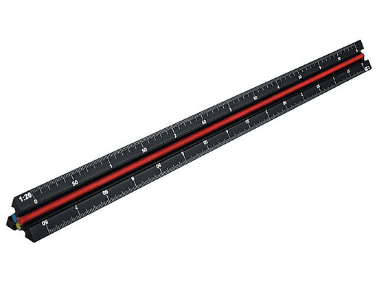 Escalimetro engenheiro para projectos em escala 1