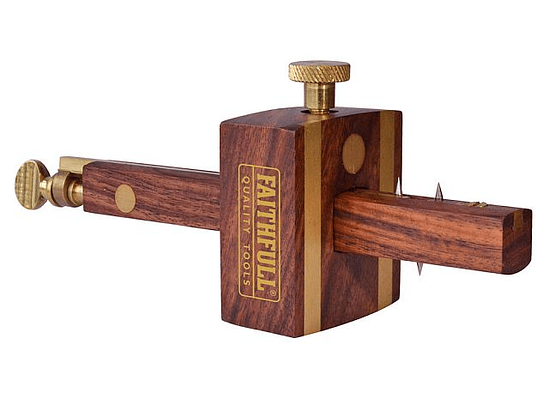 Graminho de marcação de furos e respigas com ajuste de parafuso 2