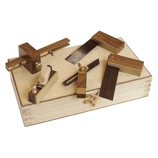 Conjunto Mini de Ferramentas para Marcenaria e Modelismo (5 Peças) – Faithfull (Mini Woodworking Tool Set) 2