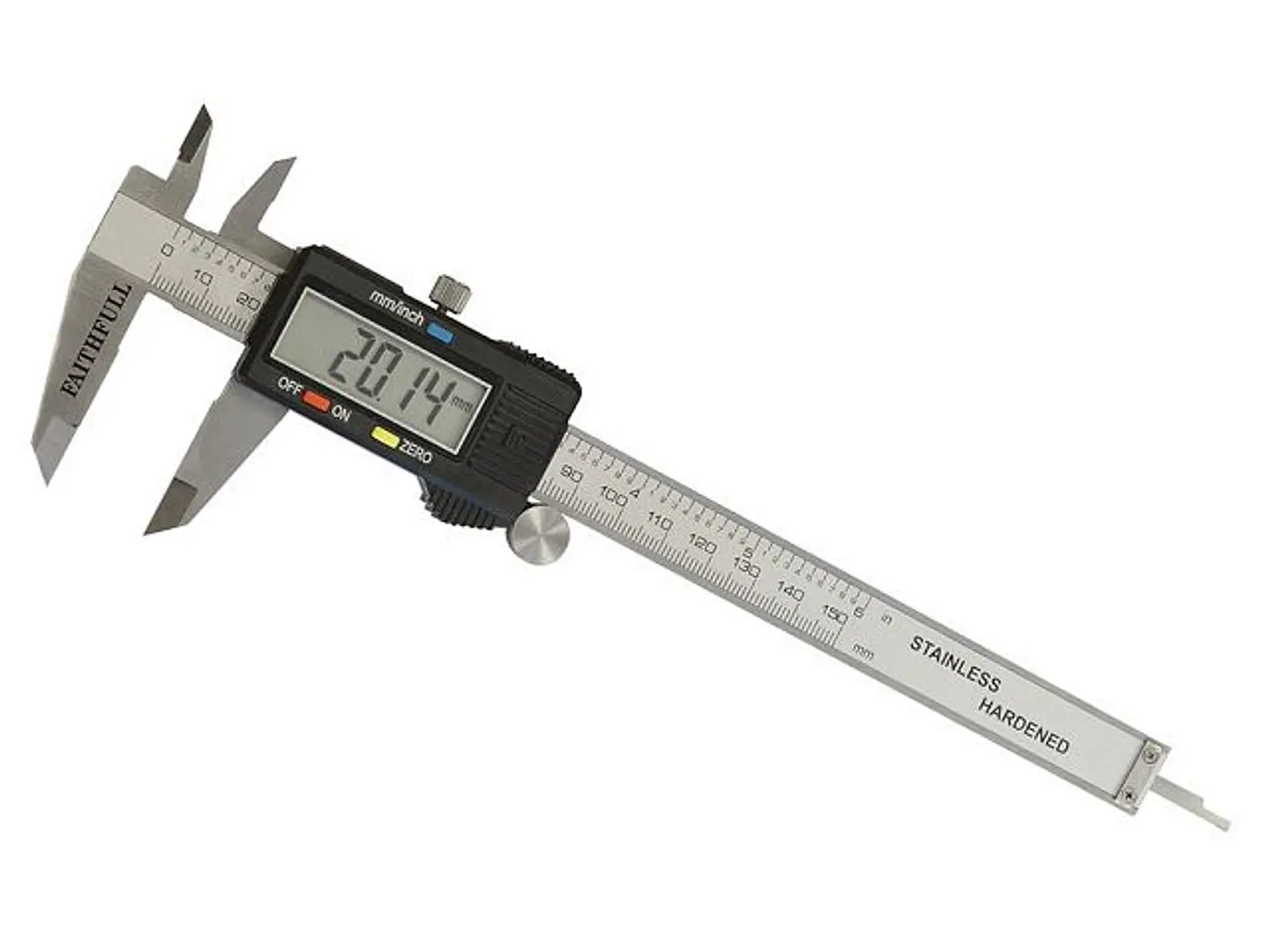 Paquímetro Digital 150 mm em Aço Inoxidável – Faithfull (Digital Vernier Caliper) 2