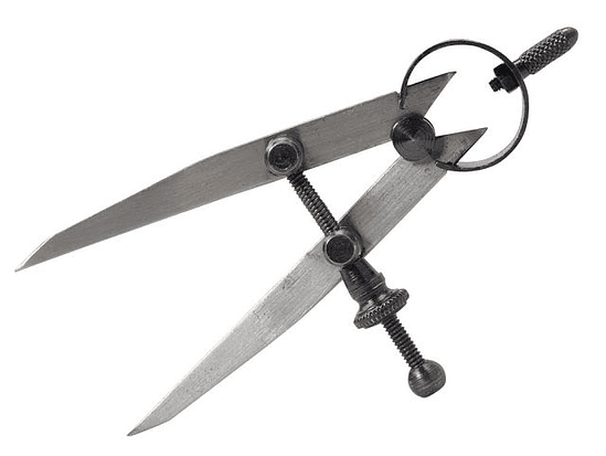 Compasso de pontas com mola 2