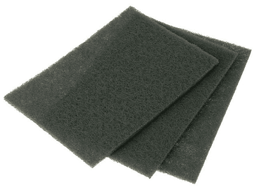 Lixa de pano cinza ultra fina 10 unidades 1