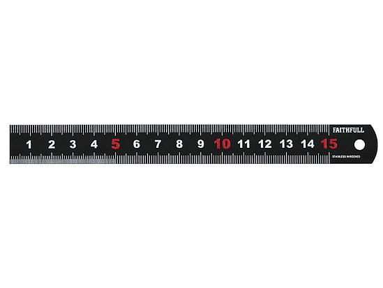 Régua de Medição Faithfull - Matt Black 1