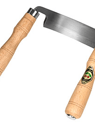 Raspador de  170 mm curvo de duas pegas