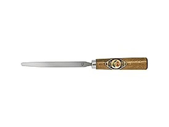 Virador de aço com cabo de madeira - triangular Kirschen 2