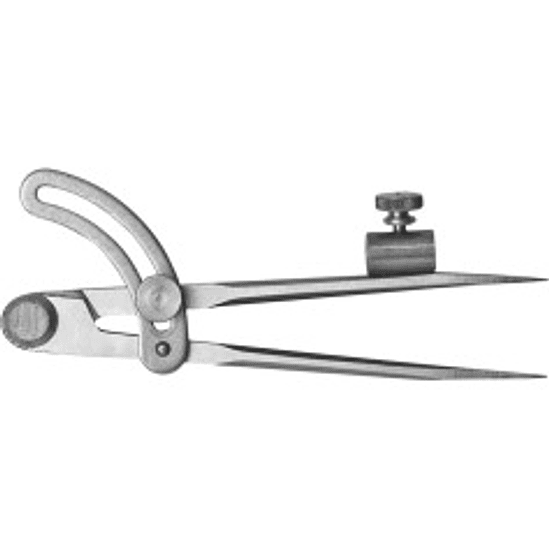 Compasso de arco com porta-lápis Kirschen 2