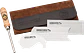 Conjunto de Raspadores de Madeira (4 Peças) com Brunidor – Kirschen (Card Scraper Set with Burnisher) - Thumbnail 2