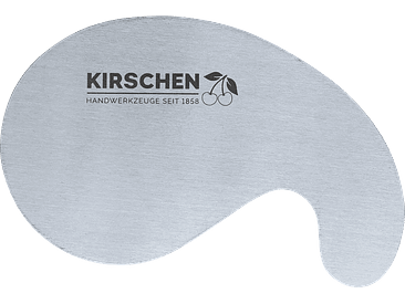 Raspador, pescoço de ganso, espessura 0,8 mm Kirschen 2