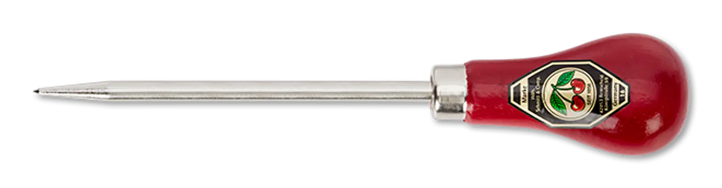 Marking Punch with Wooden Handle – Kirschen (Bradawl) 2