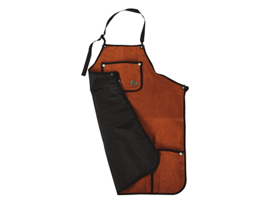 Avental de oficina, feito de camurça 1