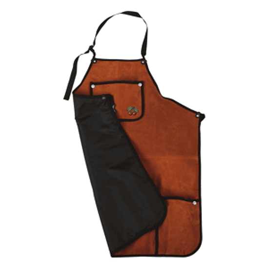 Avental de oficina Kirschen, feito de camurça 1