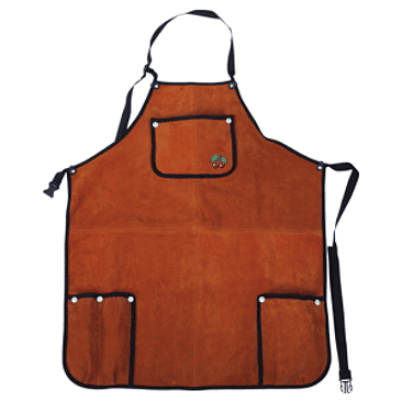 Avental de oficina Kirschen, feito de camurça 2
