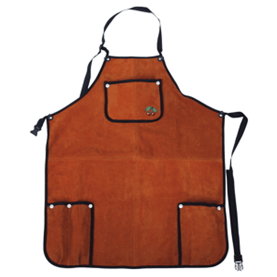Avental de oficina Kirschen, feito de camurça 2