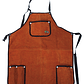 Avental de oficina Kirschen, feito de camurça - thumbnail 2
