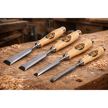 Formão de Marcenaria com Cabo em Faia Branca – Kirschen (Bench Chisel) 1