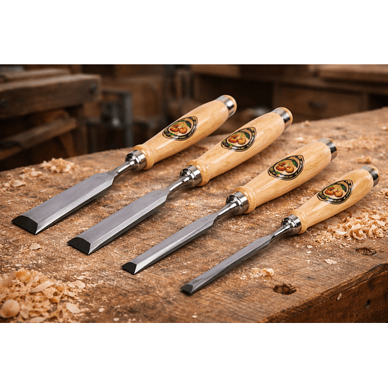 Formão de Marcenaria com Cabo em Faia Branca – Kirschen (Bench Chisel) 1