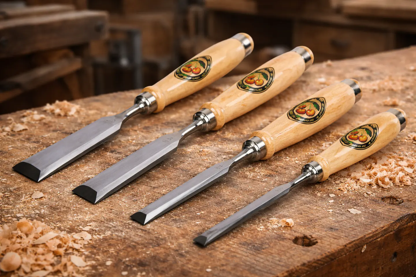Formão de Marcenaria com Cabo em Faia Branca – Kirschen (Bench Chisel) 1
