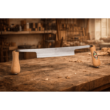 Faca de Tração Reta Polida 120 mm – Kirschen (Polished Drawknife) 1