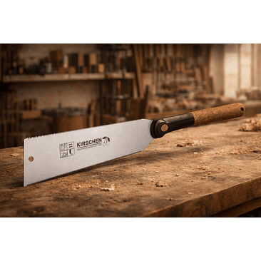 Serrote de Corte Fino Dupla Face 240 mm – Kirschen (Double-Edged Fine Cut Saw) 1