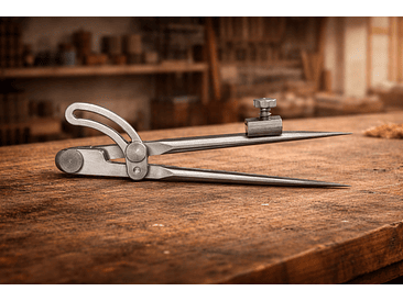 Compasso de arco com porta-lápis Kirschen 1