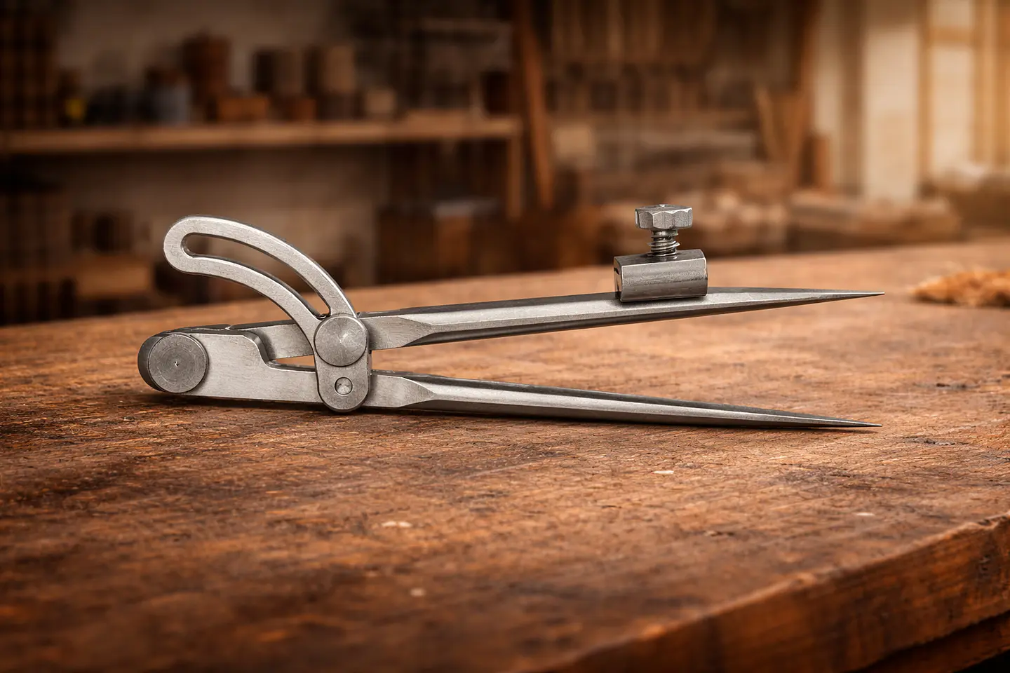 Compasso de Arco com Porta-Lápis – Kirschen (Beam Compass with Pencil Holder) 1