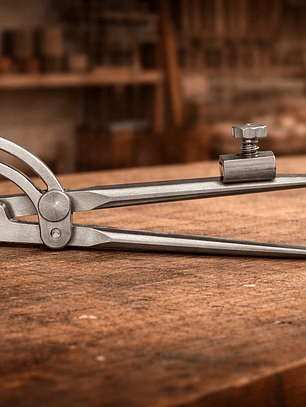 Compasso de arco com porta-lápis Kirschen