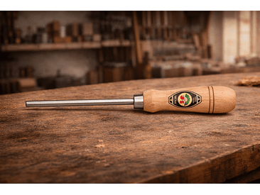 Virador de aço com cabo de faia - oval Kirschen 1