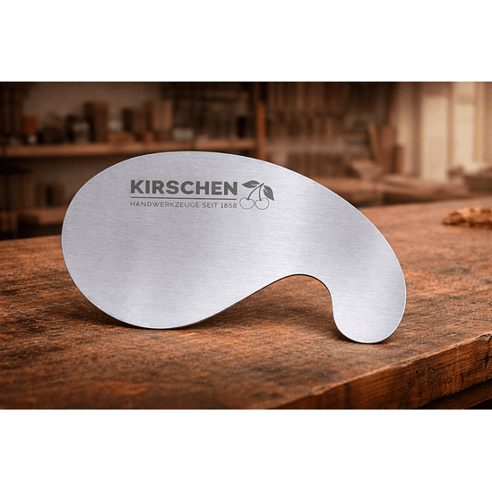 Raspador, pescoço de ganso, espessura 0,8 mm Kirschen 1