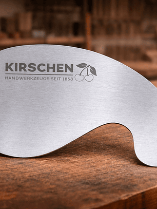 Raspador, pescoço de ganso, espessura 0,8 mm Kirschen