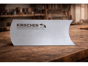 Raspador, concavo + redondo, espessura 0,8 mm Kirschen 1