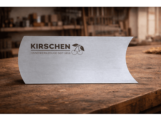 Raspador, concavo + redondo, espessura 0,8 mm Kirschen 1