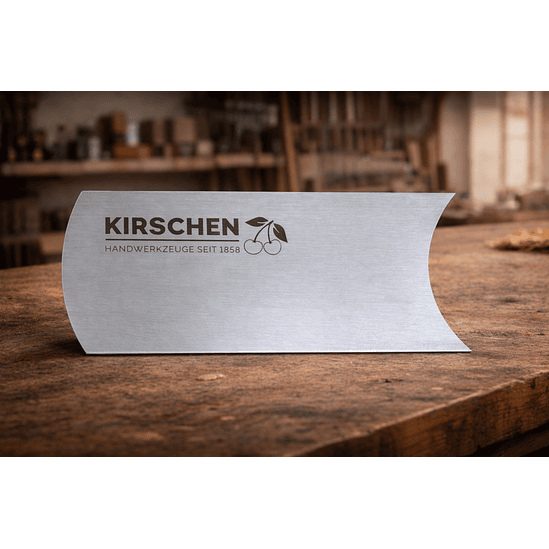 Raspador, concavo + redondo, espessura 0,8 mm Kirschen 1