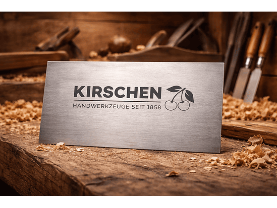 Raspador, com bordas Kirschen - 150 x 60 mm - 0.5 e 0.8 mm 1