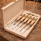 Conjunto de Formões para Caudas-de-Andorinha (6 Peças) – Kirschen (Dovetail Chisel Set) - Vorschaubild 1