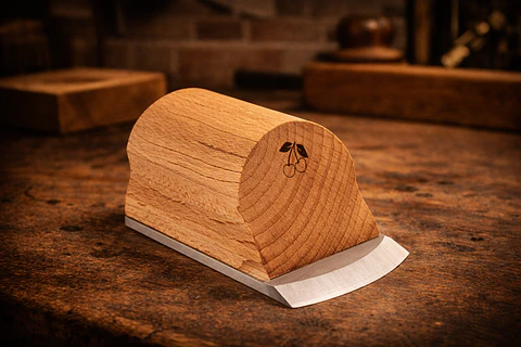 Plaina Manual Flatfix com Lâmina Curva – Kirschen (Flatfix Hand Plane – Curved Blade)