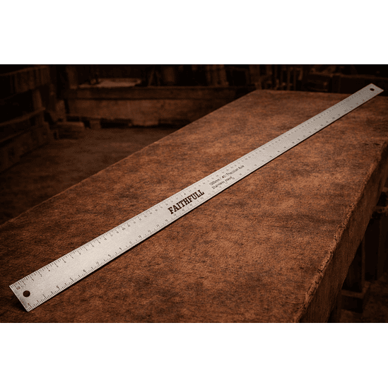 Régua de Medição em Alumínio 1 m – Faithfull (Aluminium Rule) 1