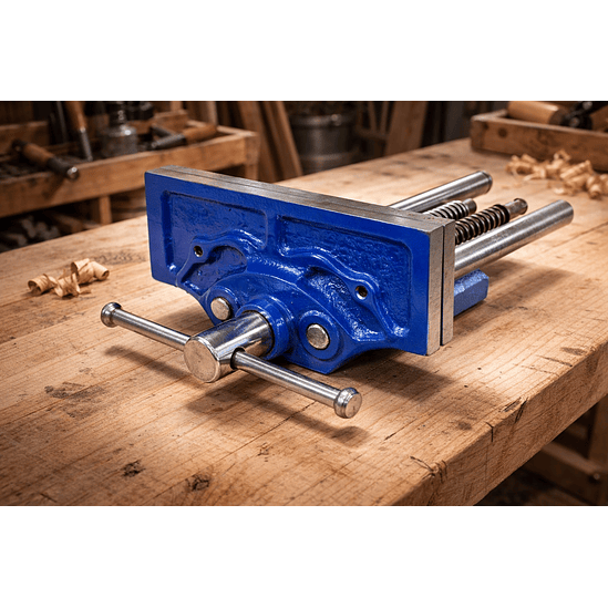 Morsa de Bancada 150 mm / 175 mm – Faithfull (Bench Vice) 1