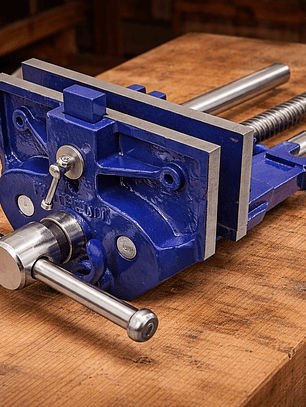 Torno para bancada de trabalho quick release	 	 	 	