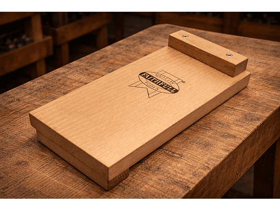 Suporte de bancada em Faia para cortes em esquadria 1