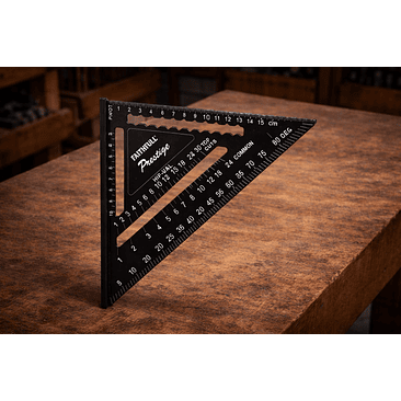 Esquadro Rafter em Alumínio 180 mm – Faithfull (Prestige Quick Roofing Square) 1