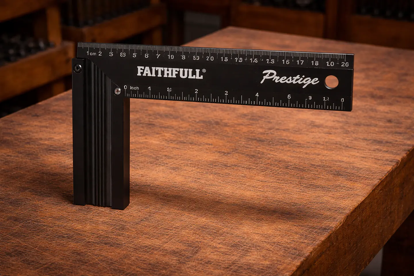 Esquadro de Carpinteiro em Alumínio – Faithfull (Prestige Try Square) 1