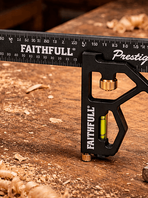 Esquadro de combinação prestige em metal aluminio