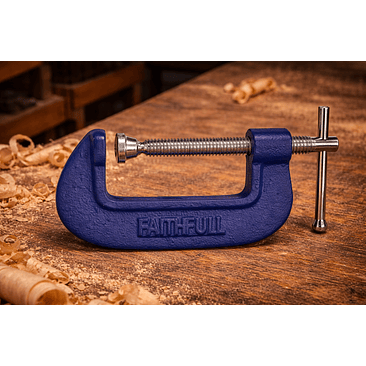 Grampo tipo G Compacto – Faithfull (G Clamp) 1