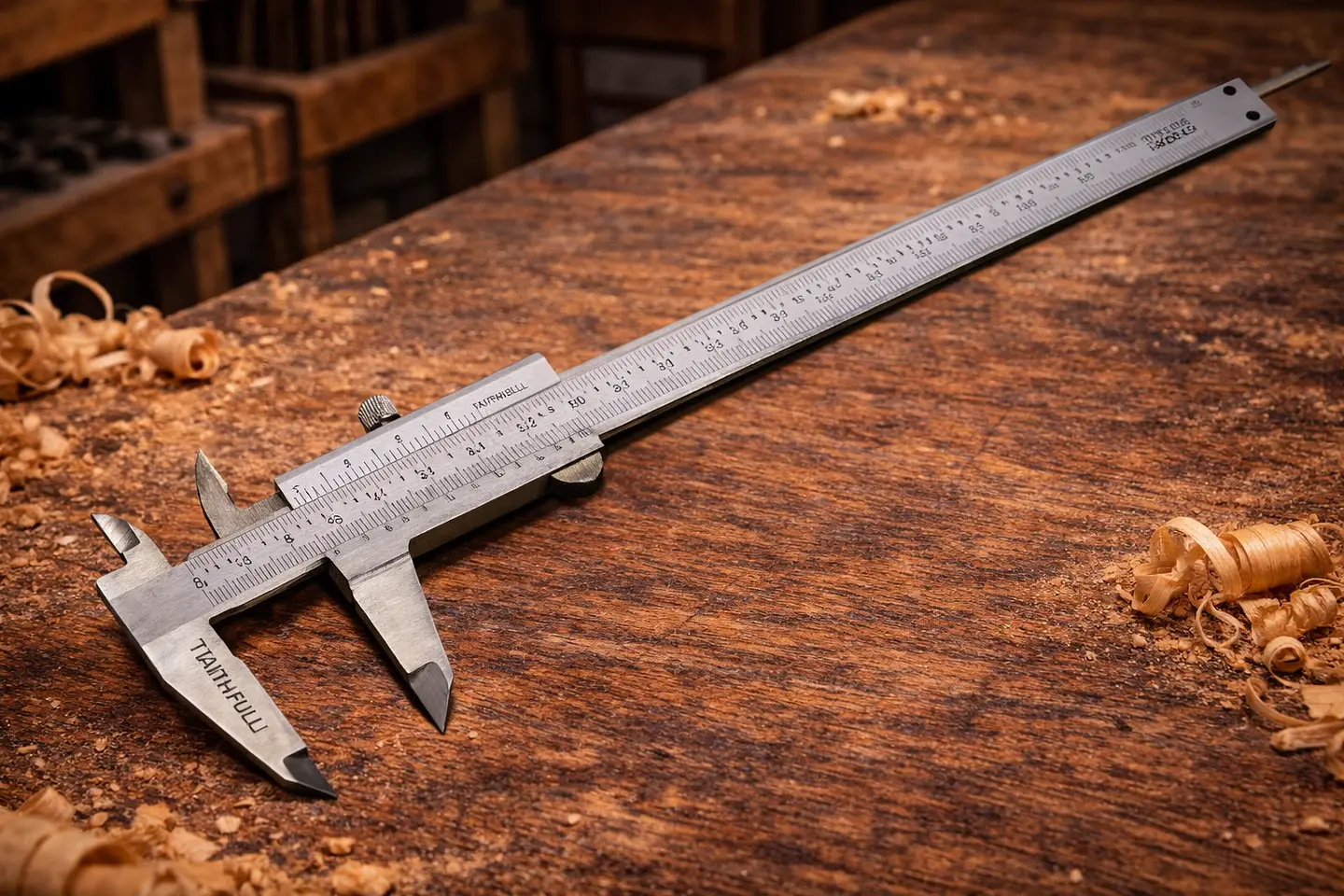 Paquímetro Analógico 160 mm de Precisão – Faithfull (Vernier Caliper) 1